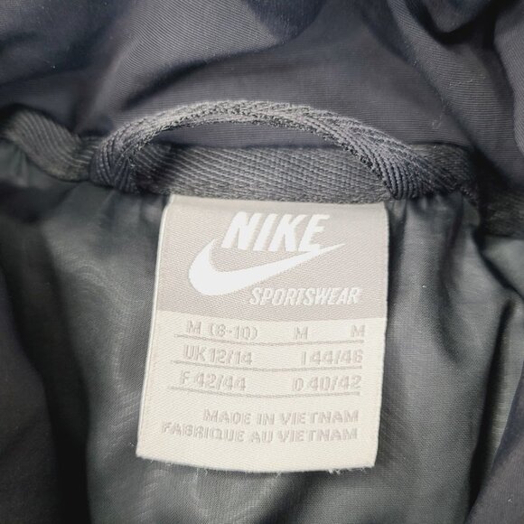 Nike Women's Black 550 Fill Power Goose Down Padded Snow Parka Jacket Size M - Picture 5 of 6